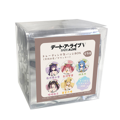 【単品・BOX】デート・ア・ライブV 描き下ろしトレーディング缶バッジ（牛柄水着／グリッター）