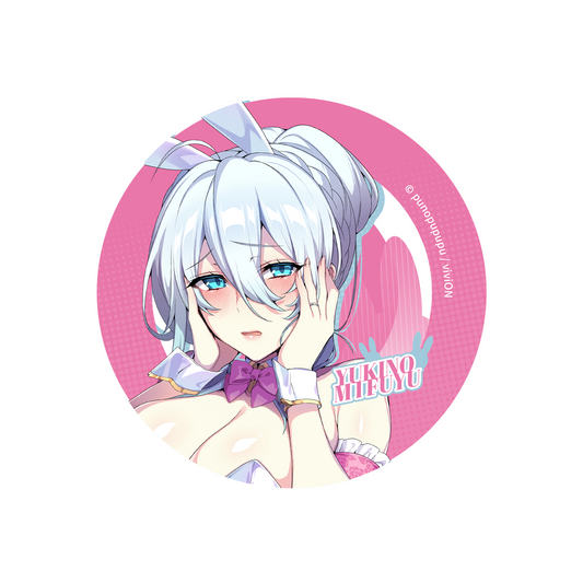 The Widowed Snow Woman Acrylic Coaster - Bunny Girl Ver.