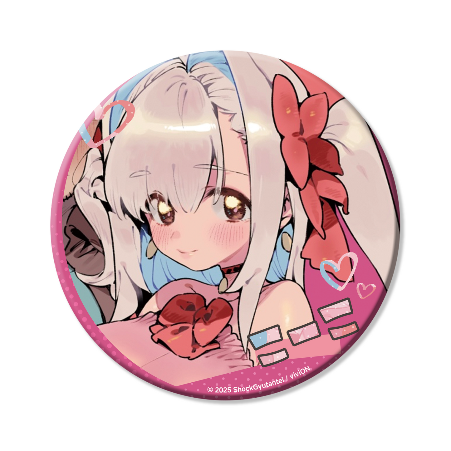 『魔法少女把叔叔納入手中』徽章 可可