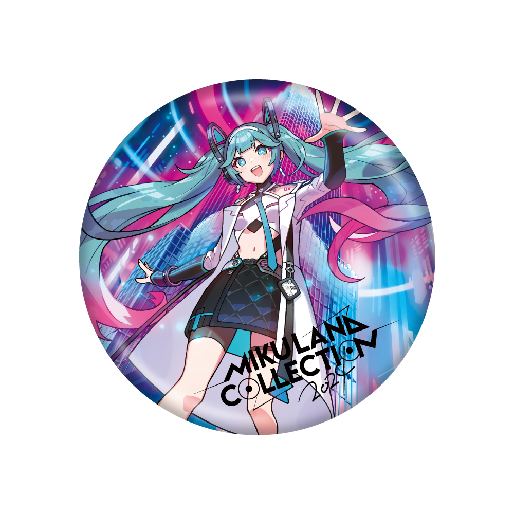 Miku Land Collection 2024 Can badge