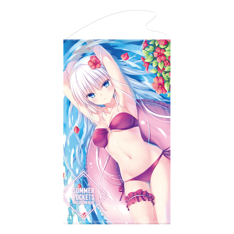 Summer Pockets REFLECTION BLUE 特大タペストリー C しろは Ver.2