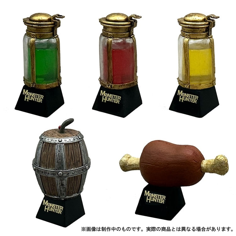 몬스터 헌터 데스크탑 피규어 - 아이템 마스코트 - 6개입 BOX