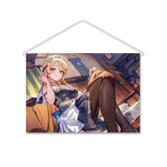 クラウディアのASMRジャケットイラストを使用したB2タペストリー