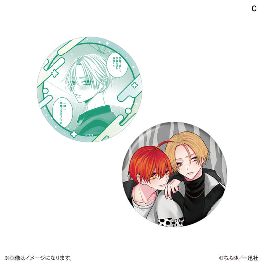 Himitsu no Ibara Tin badge set C