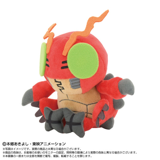 DigimonAdventure Chibi Plush Toy Tentomon stuffed animal from ``Tentmon