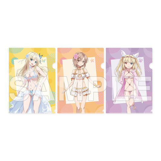 僕は友達が少ない クリアファイルセット Anime 15th anniversary 星奈・幸村・小鳩