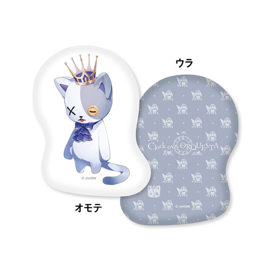 Clock over ORQUESTA Plush ver. die-cut cushion Toki-tou Reiji