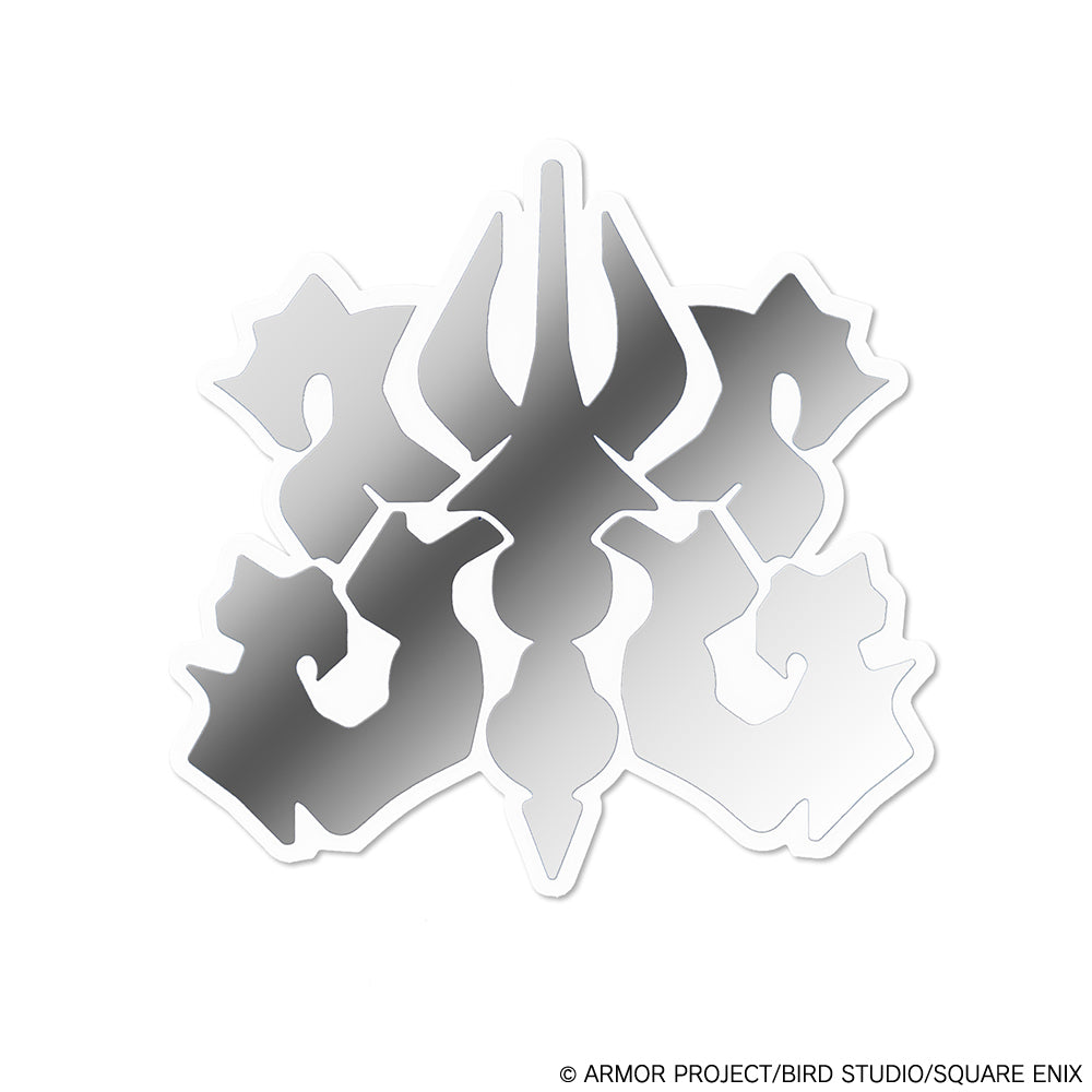 Dragon Quest VII를 재구성 한 금속 다이 컷 스티커 <Water Crest>