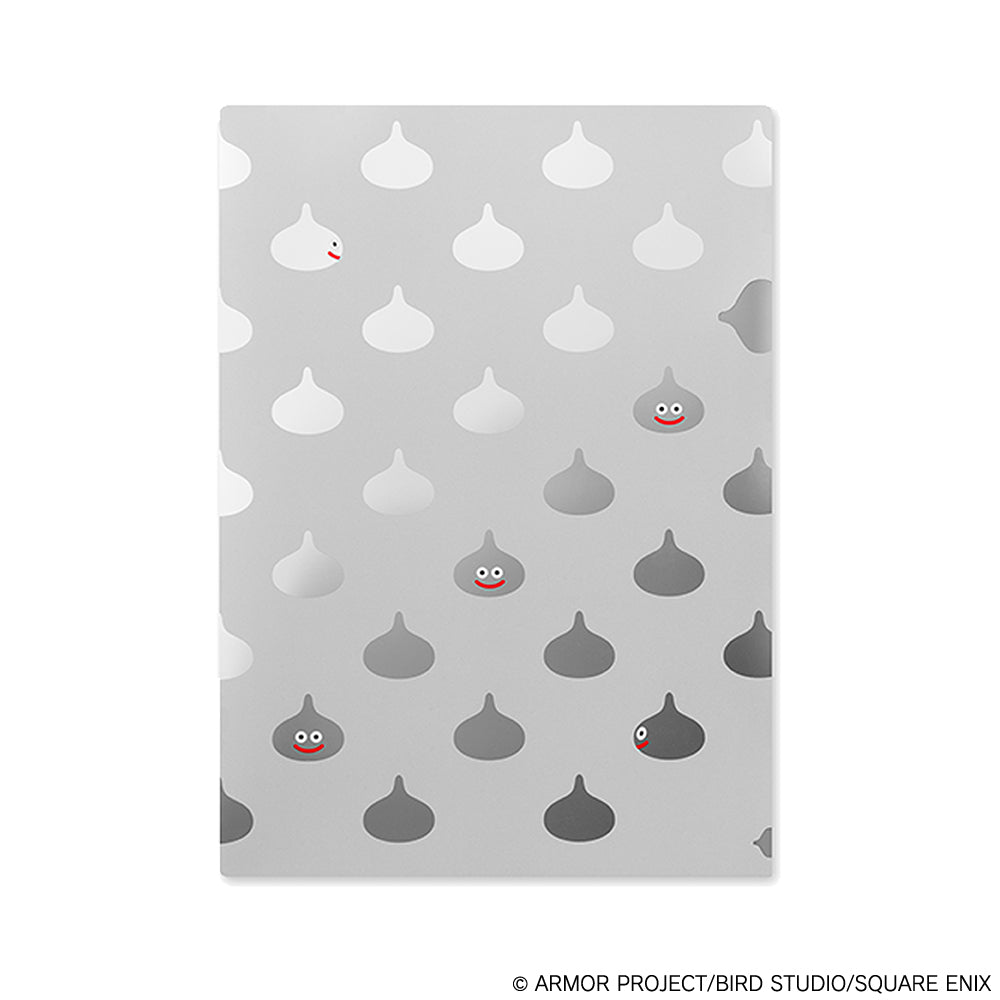 Dragon Quest Stationery shop clear file metal slime