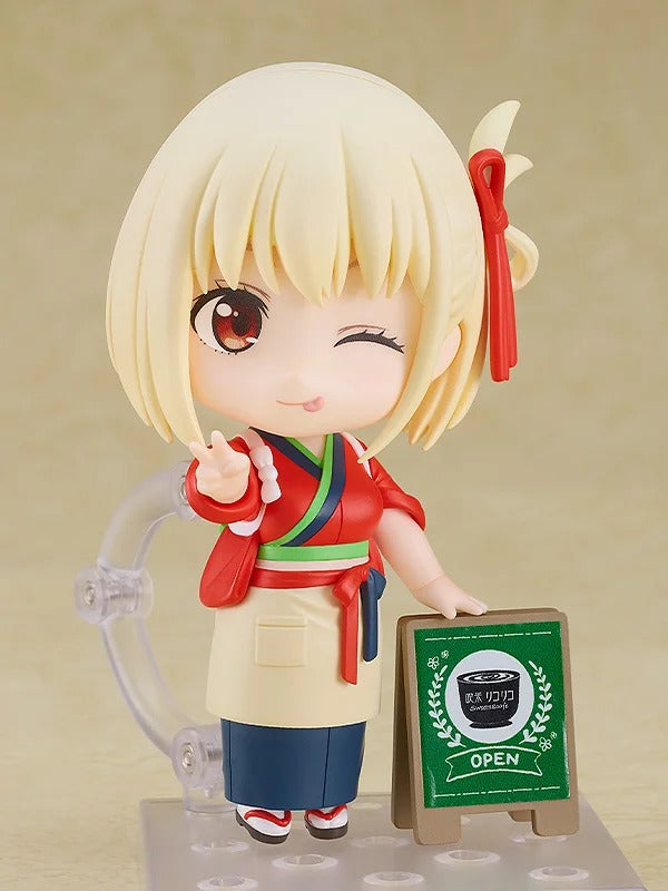 Nendoroid Lycoris Recoil Nishiki Chisoku: Cafe Ricorico School Uniform Ver.