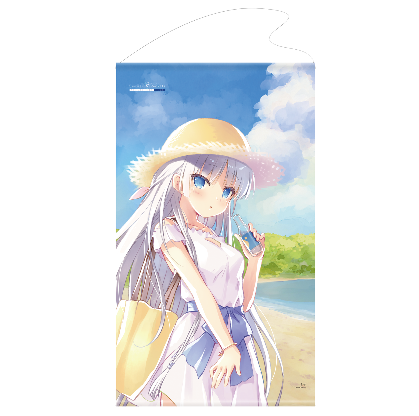 Summer Pockets REFLECTION BLUE 特大タペストリー F しろは Ver.3