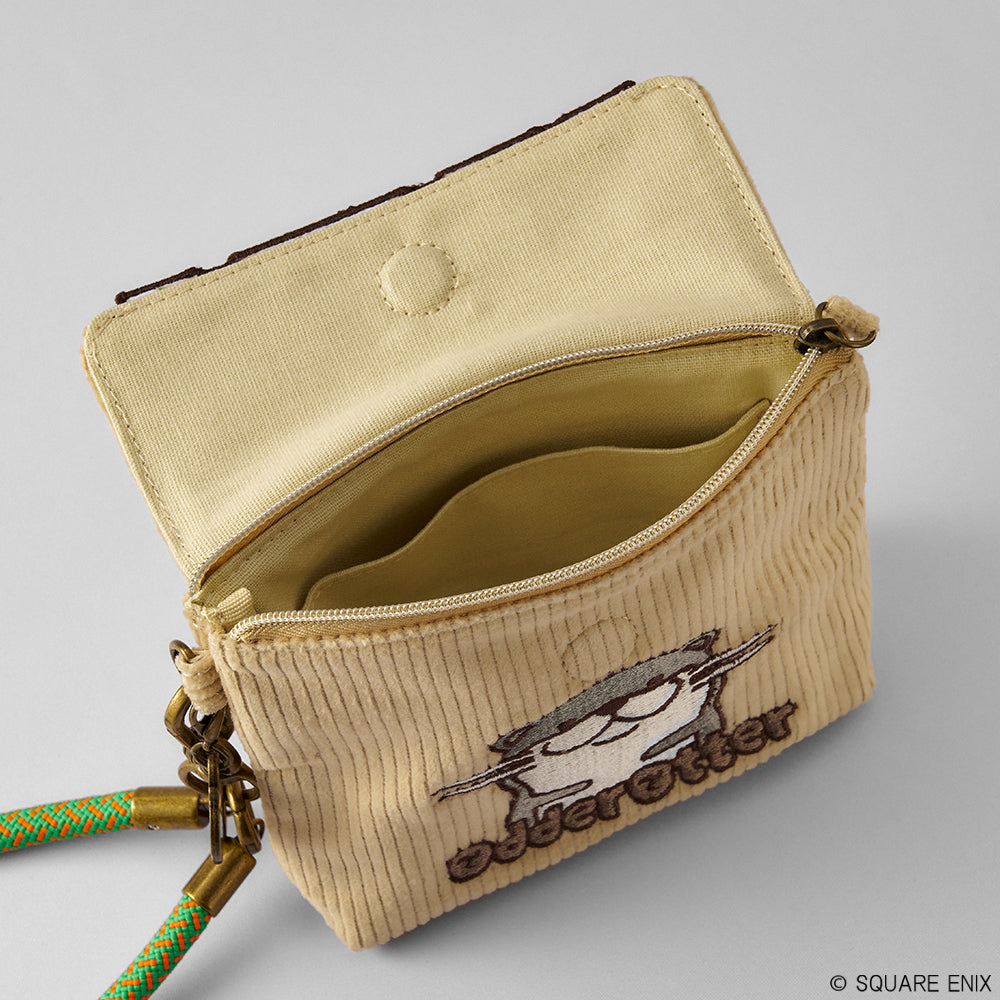 Final Fantasy XIV Mini Pouch with Charm - Odder Otter