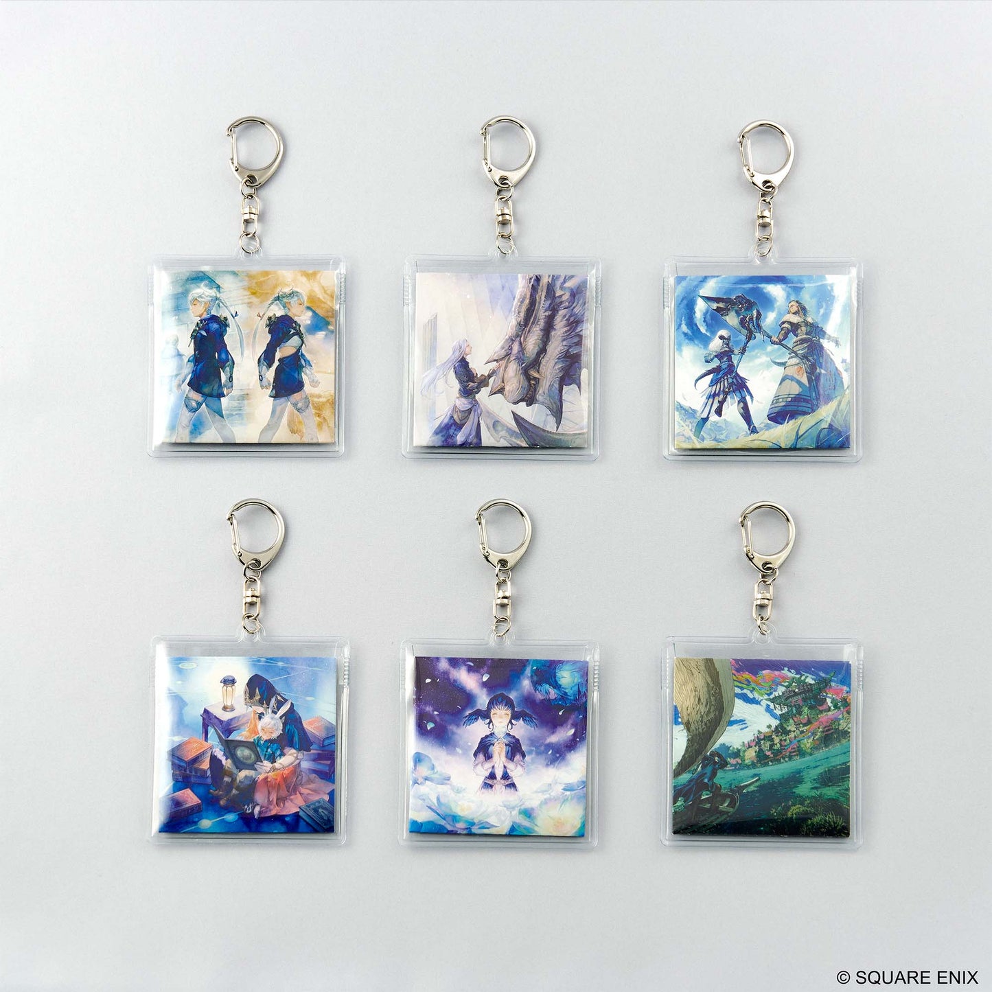 [单品/盒] 最终幻想 XIV 音乐收藏钥匙扣乙烯基系列 Vol.2