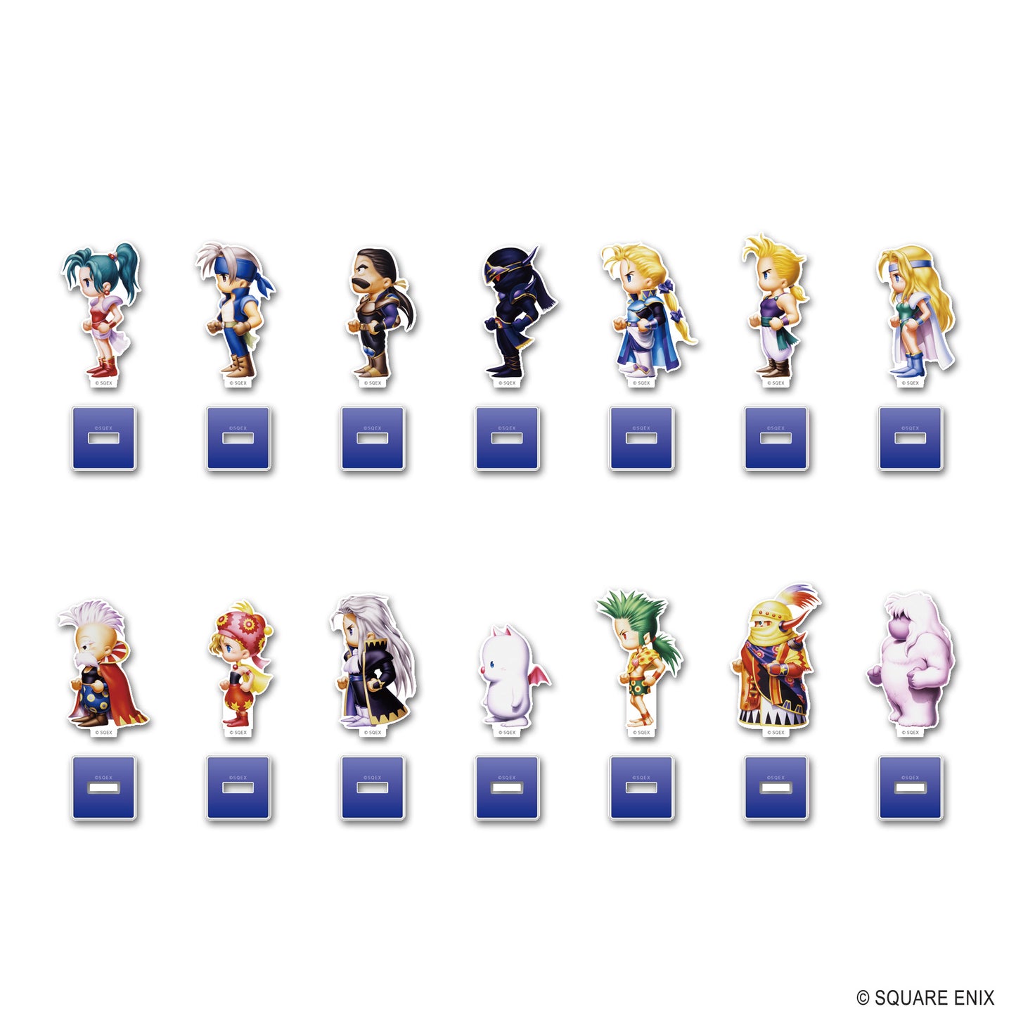 Final Fantasy VI Mini Acrylic Stand Collection 14 pieces/box