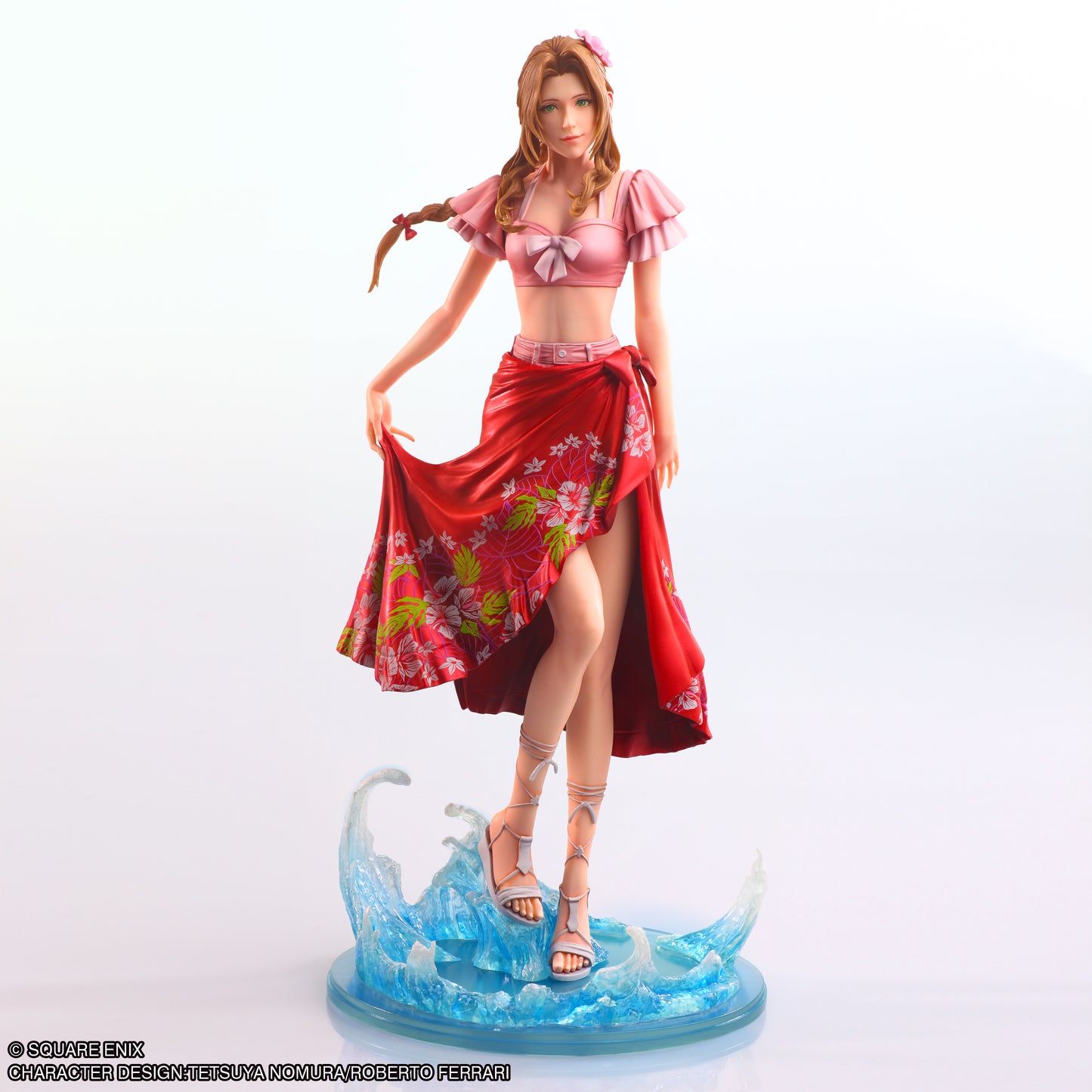 Final Fantasy VII Reverse STATIC ARTS Aerith Gainsbourg -Swimsuit Ver.-