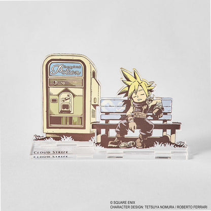 Final Fantasy VII Reverse Acrylic Stand Utatane Cloud