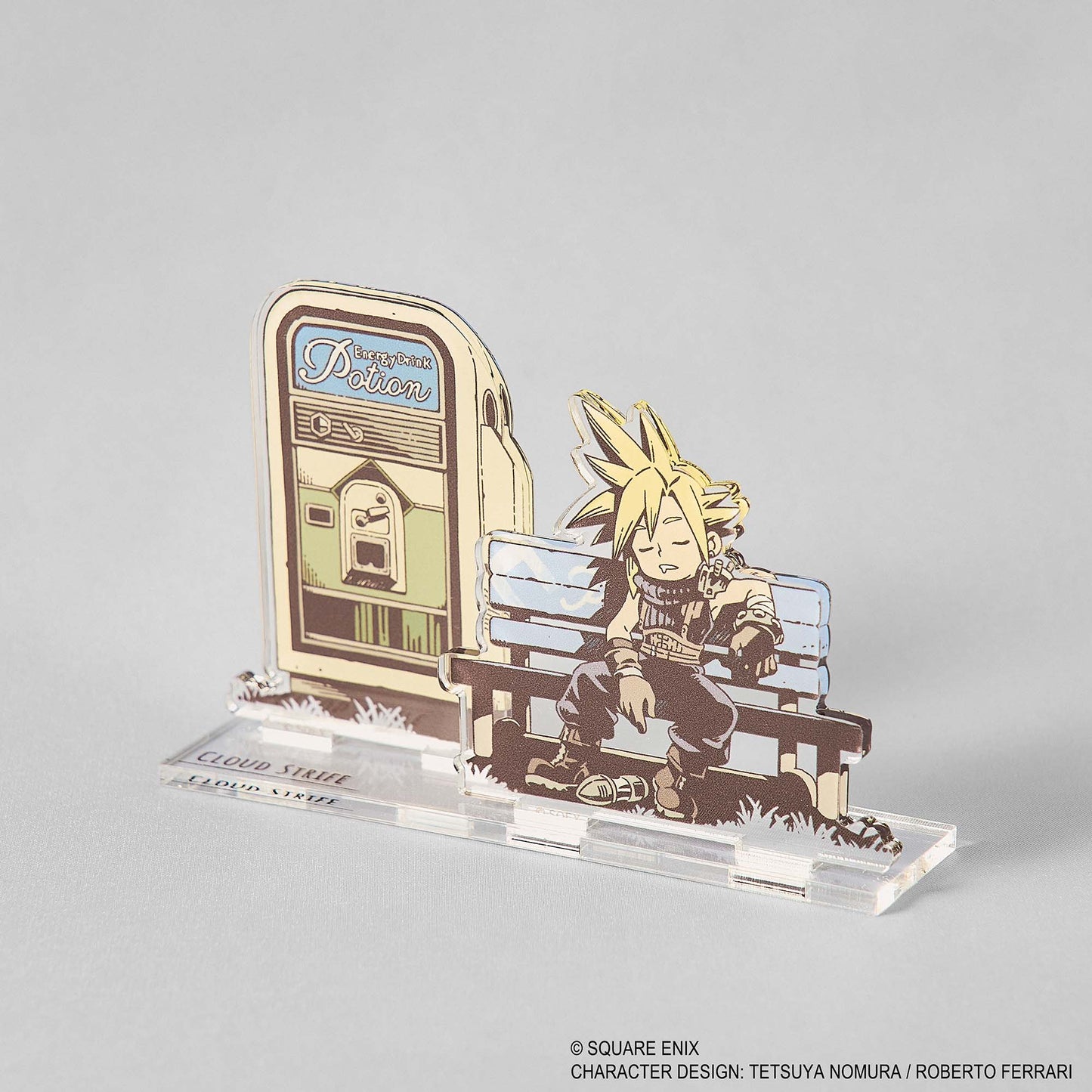 Final Fantasy VII Reverse Acrylic Stand Utatane Cloud