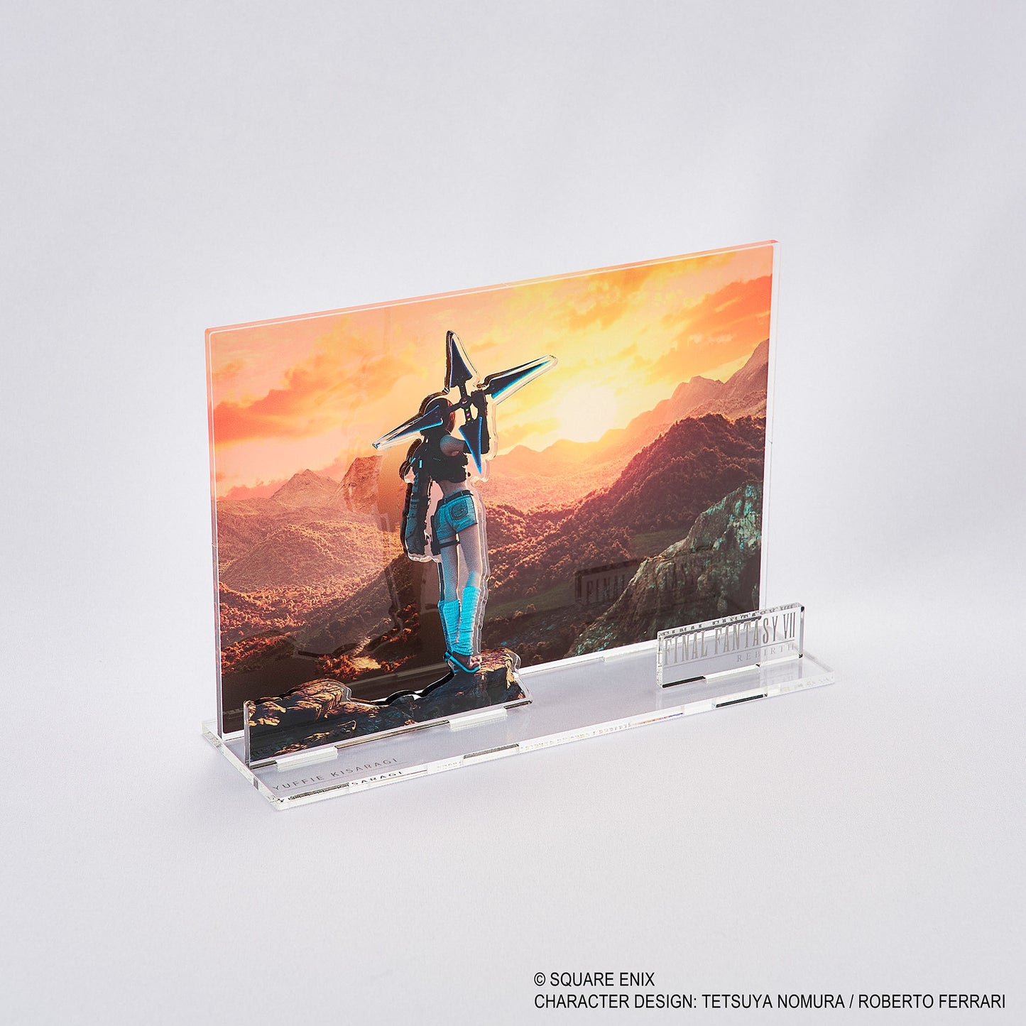 ファイナルファンタジーVII リバース アクリルジオラマ キーアート ユフィ