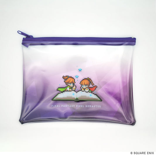 FINAL FANTASY PIXEL REMASTER Book Characters Clear Pouch Palom & Porom
