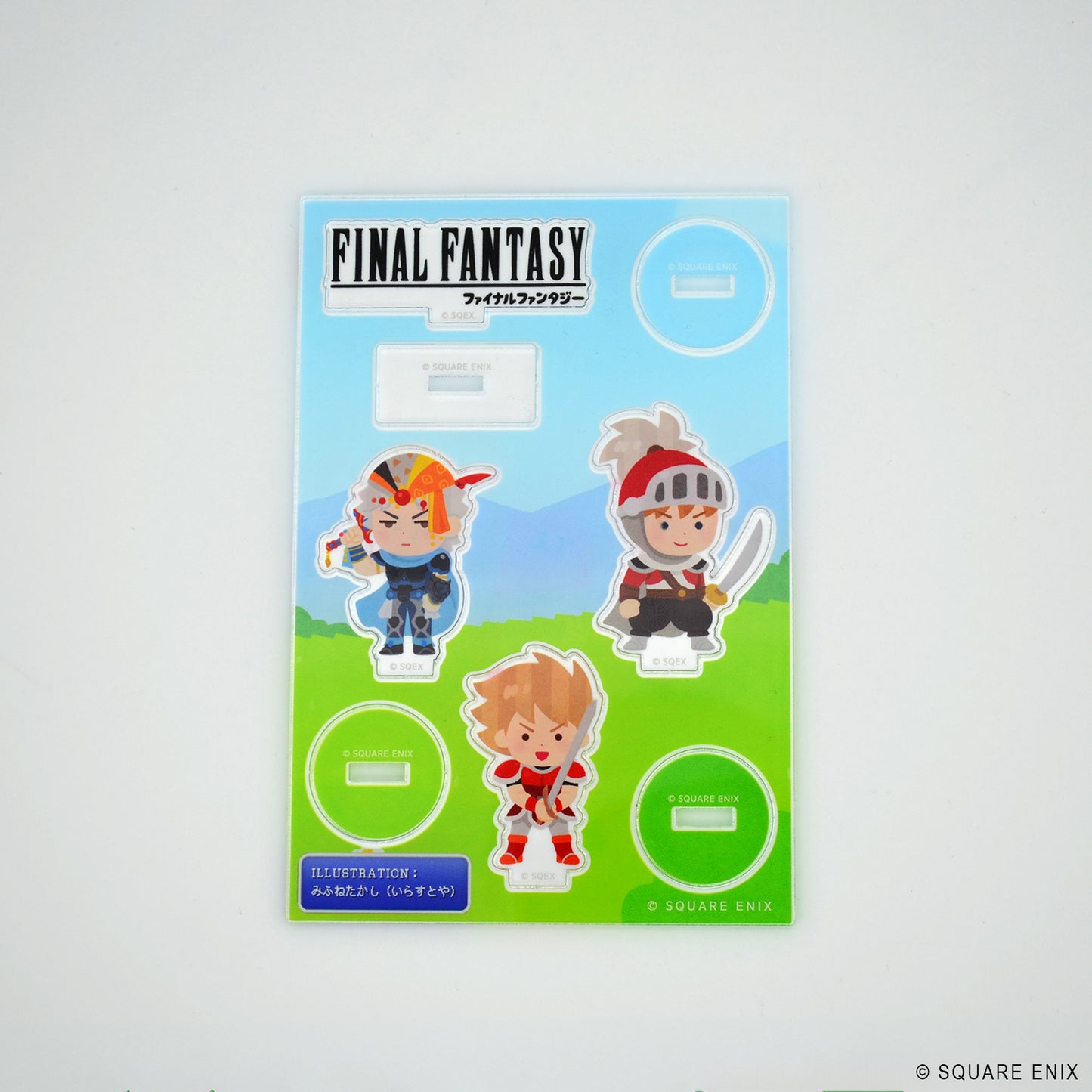 FINAL FANTASY PIXEL REMASTER 미후네타카시(이라스토야) 그려내기 아크릴 스탠드 Vol.1