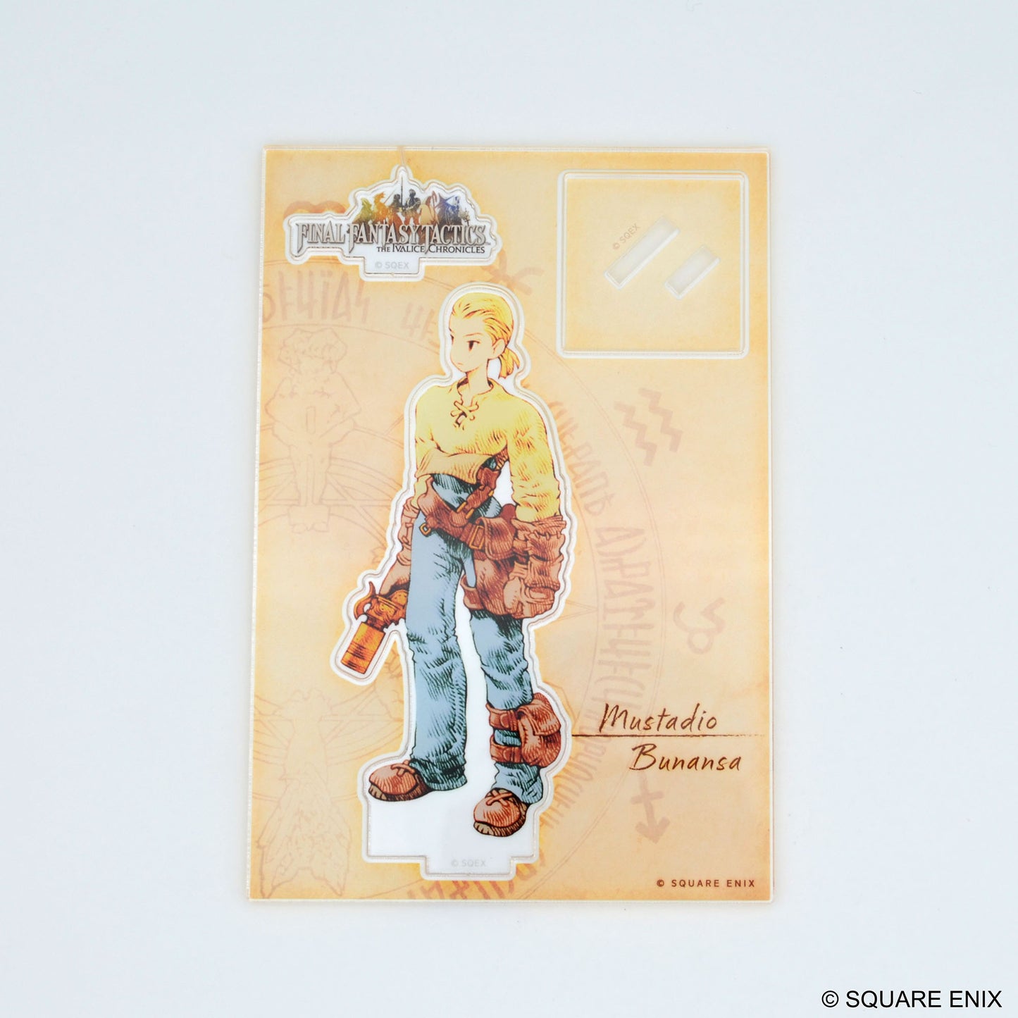 ファイナルファンタジータクティクス アクリルスタンド 機工士ムスタディオ・ブナンザ