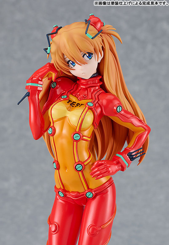 PLAMAX Rebuild of Evangelion: Doraemon Shikinami Asuka Langley [Resale] (PVC Figure)