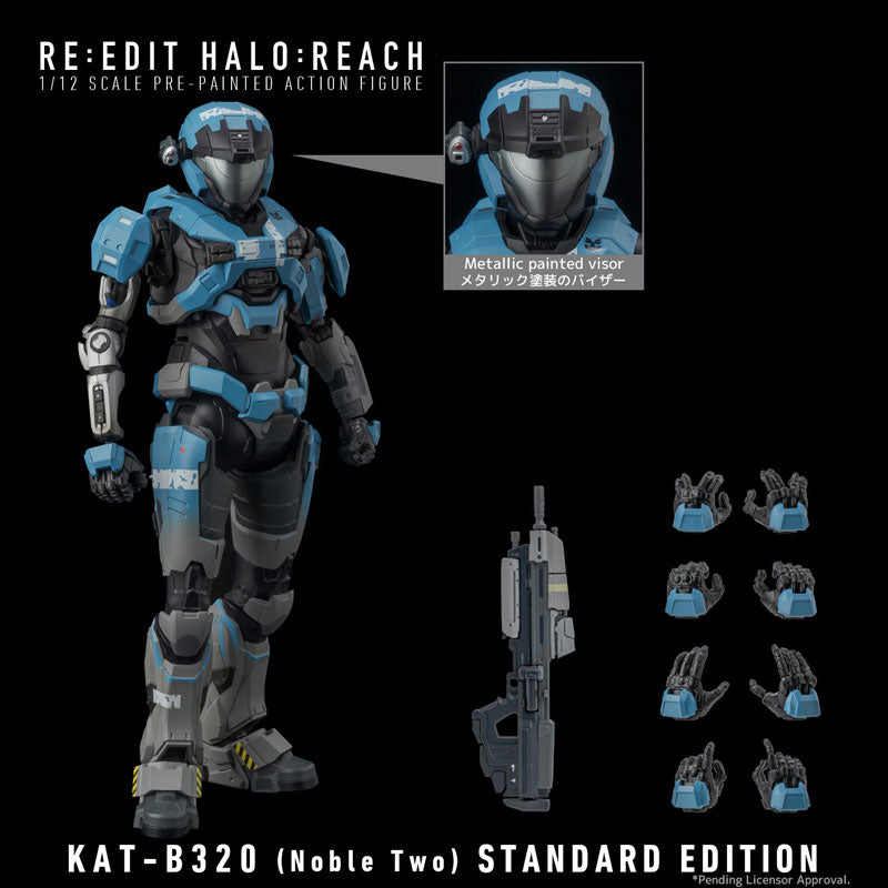 RE:EDIT HALO: REACH 1/12 SCALE KAT-B320 (Noble Two) – viviON BLUE