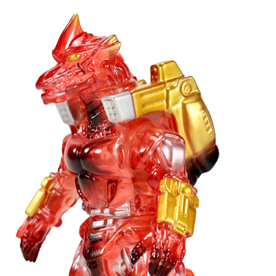 CCP Middle Size Series Godzilla EX [Vol.7] Mecha Godzilla (2002) Clear Red Ver.