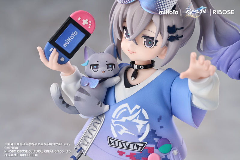 RISE UP+ 崩壊:スターレイル ちびねこシリーズフィギュア 銀狼 Ver