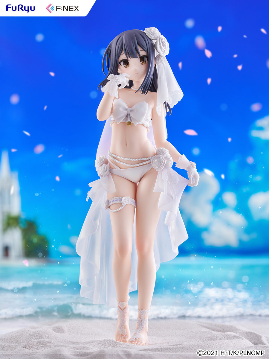 Movie version “Fate/kaleid liner Prisma Illya Licht "Girl with No Name" Miyu Edelfelt Wedding Swimsuit Ver. 1/7