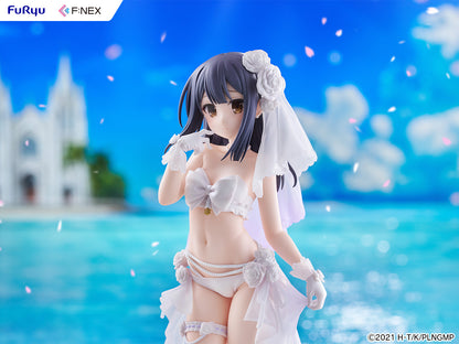 Movie version “Fate/kaleid liner Prisma Illya Licht "Girl with No Name" Miyu Edelfelt Wedding Swimsuit Ver. 1/7