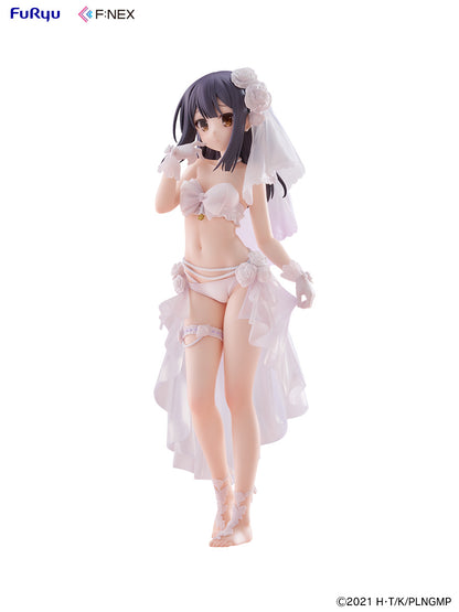 Movie version “Fate/kaleid liner Prisma Illya Licht "Girl with No Name" Miyu Edelfelt Wedding Swimsuit Ver. 1/7