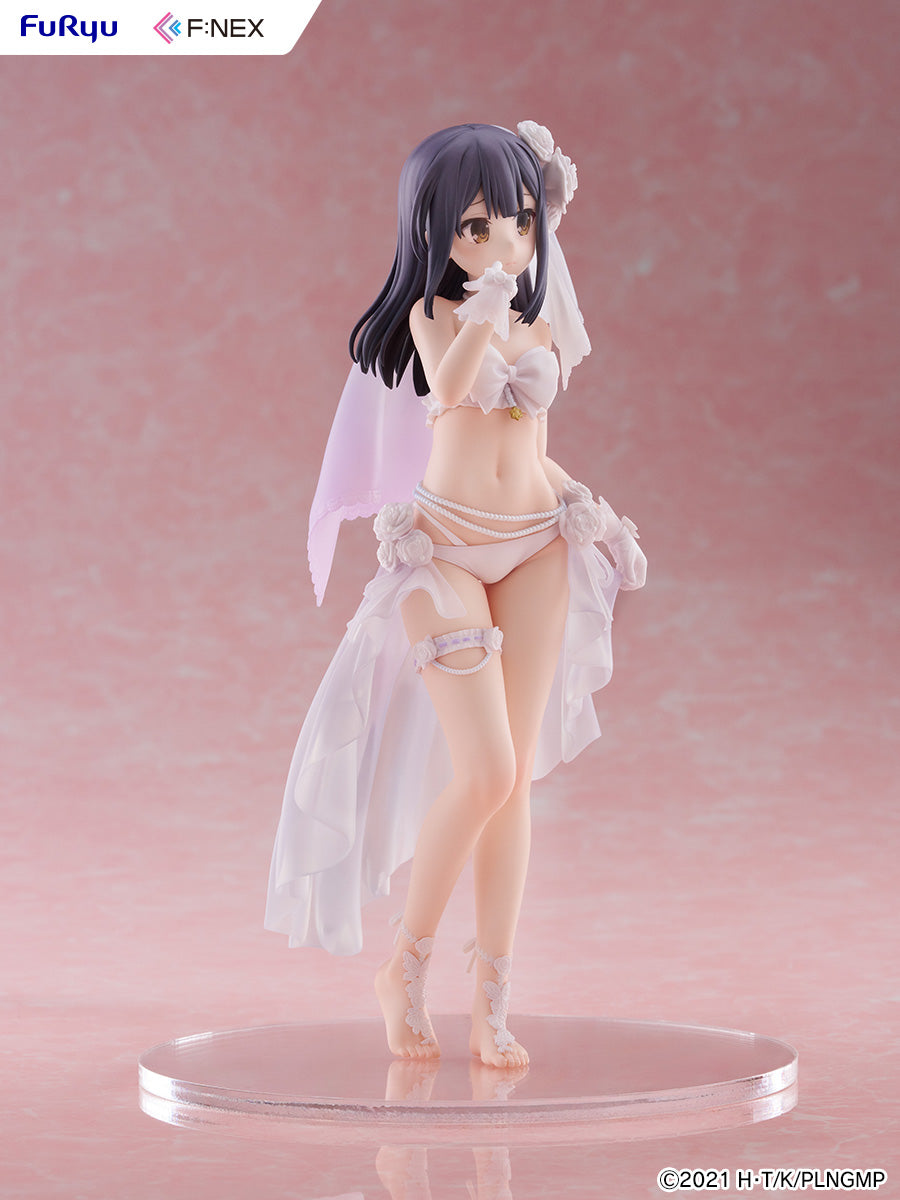 Movie version “Fate/kaleid liner Prisma Illya Licht "Girl with No Name" Miyu Edelfelt Wedding Swimsuit Ver. 1/7