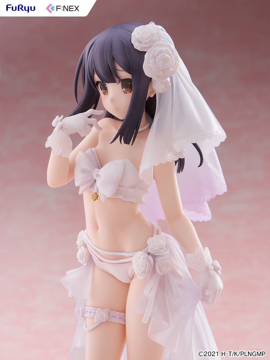 Movie version “Fate/kaleid liner Prisma Illya Licht "Girl with No Name" Miyu Edelfelt Wedding Swimsuit Ver. 1/7