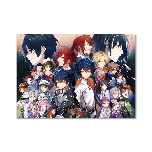 クロケスタ 漫画配信記念 A3クリアポスター