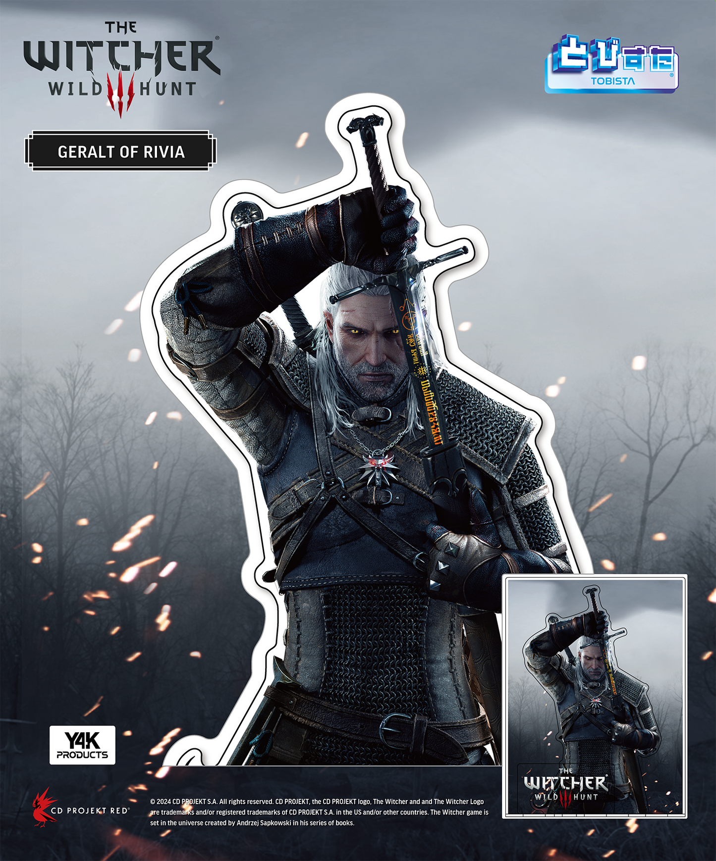 Tobista The Witcher 3: Wild Hunt GERALT OF RIVIA