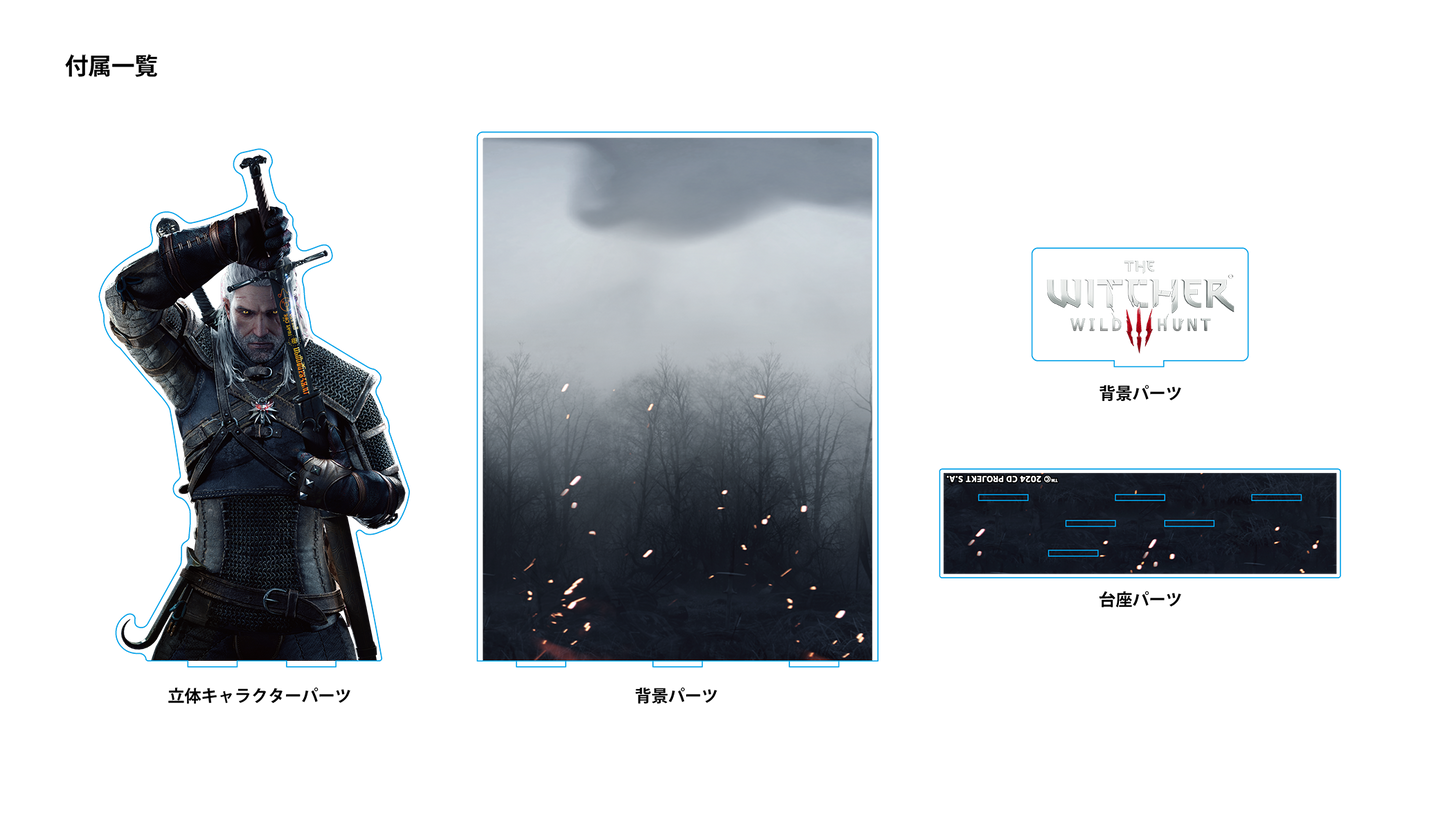 Tobista The Witcher 3: Wild Hunt GERALT OF RIVIA