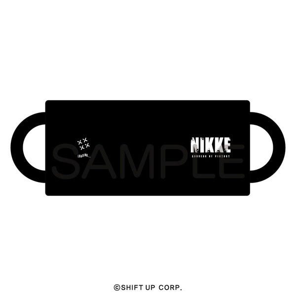 Goddess of Victory: NIKKE mug with title logo Black