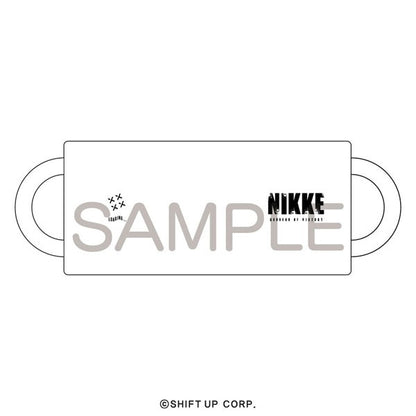 Goddess of Victory:NIKKE Mug Cup Title Logo White
