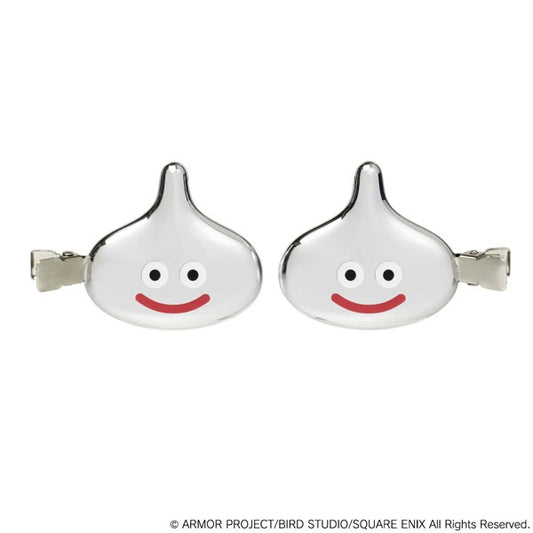 Smile Slime Cosmetics & Beauty Metal Slime Hair Clip 2P - Metallic Version