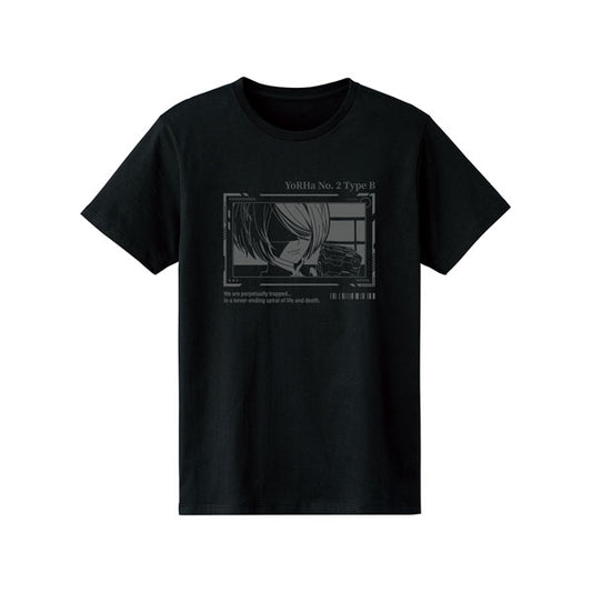 NieR:Automata Ver1.1a 2B リフレクタープリントTシャツ メンズ