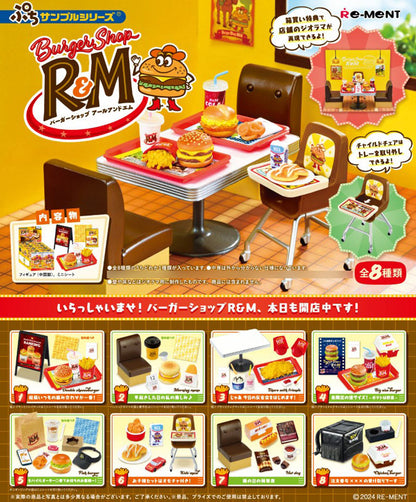 Petit Sample Series Burger Shop R&M 8 pieces in a box