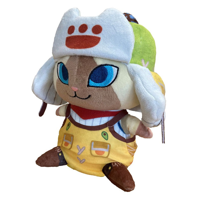 Monster Hunter Wilds Deformed Plushie Otomo Airou [Resale].