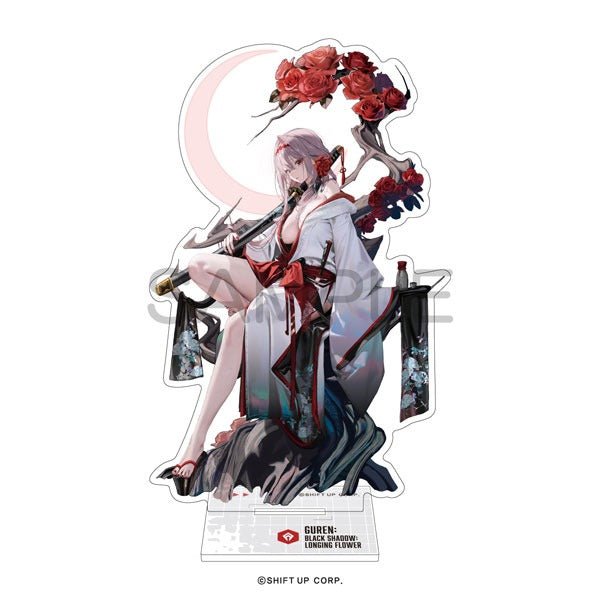 勝利の女神：NIKKE アクリルスタンド 紅蓮：ブラックシャドウ：ロン