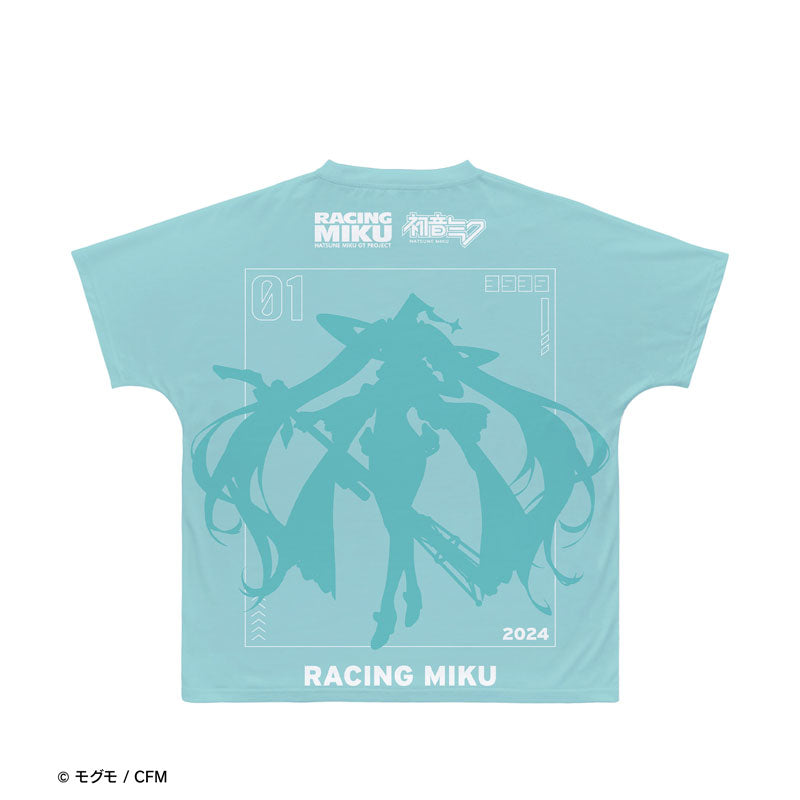 初音ミク GTプロジェクトレーシングミク 2024 Ver. Ani-Art フルグラフィックTシャツ Ver.Aユニセックス