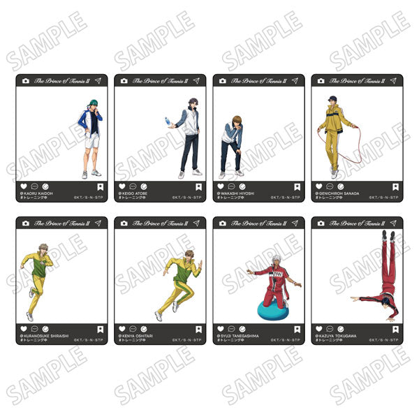 新テニスの王子様 描き下ろしクリアカードコレクション【冬のトレーニング Ver.】 8個入BOX