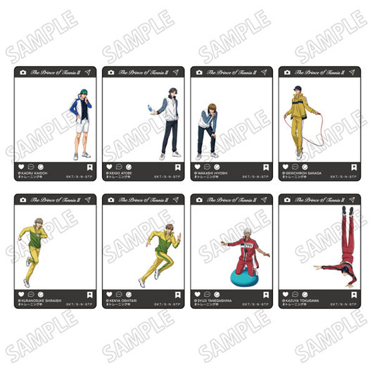 新テニスの王子様 描き下ろしクリアカードコレクション【冬のトレーニング Ver.】 8個入BOX