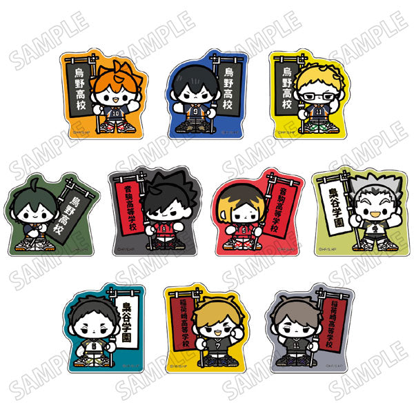 ハイキュー!! ミニキャラアクリルブロックコレクション【のぼり Ver.】 10個入BOX