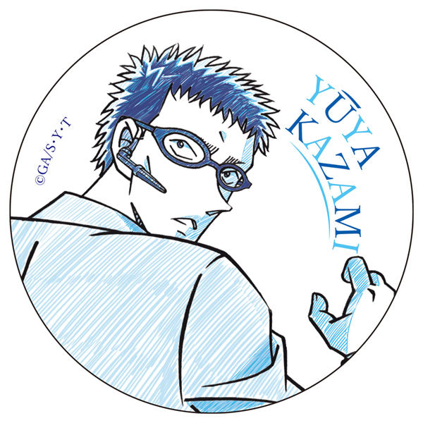 Detective Conan / Case Closed: Pencil Art Can Badge Collection Vol.7 Yuya Kazami