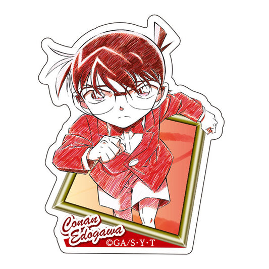 Detective Conan / Case Closed: Pencil Art Sticker Collection Vol.2 - Conan Edogawa